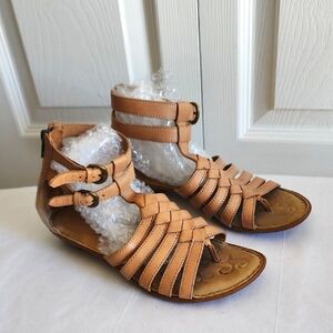 Womens Born Gladiator Style Sandals Size 6